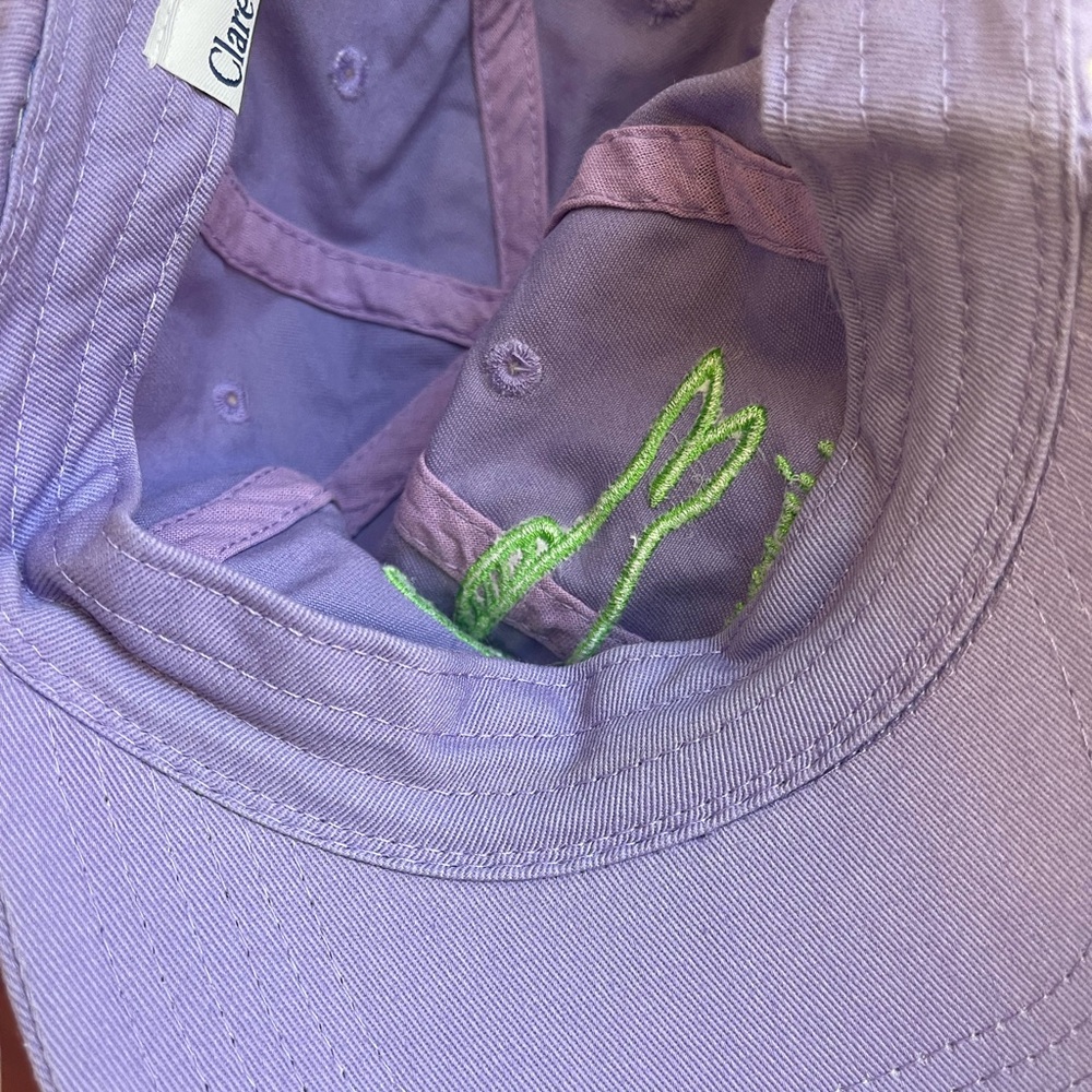 💜Updated!💜 Clare V. Liberes le sardines Lavender Baseball Hat - Picture 10 of 11